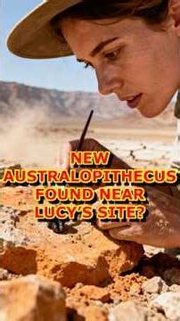 New Australopithecus - A Lost Cousin Found Near Lucy’s Home #41 #shorts #learnsomethingnew