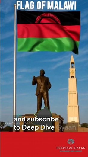 🇲🇼 Malawi Flag Explained — History, Meaning & Hidden Symbols #MalawiFlag #africa #history #malawi