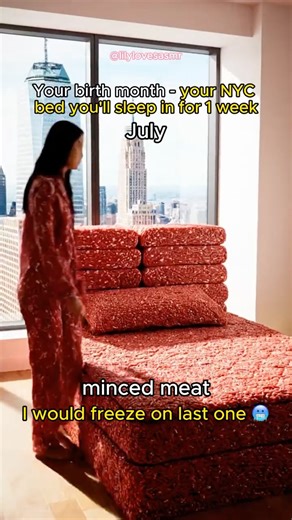 Your Month Picks a Strange NYC Bed for 7 Days… 😰