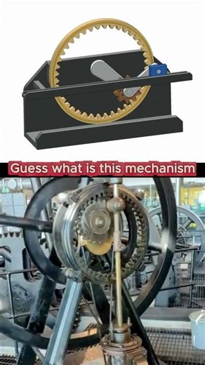 How Advanced Hypocycloid Mechanism work #machine #shorts #gear