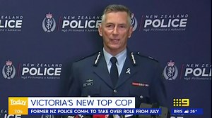 9.6K views · 88 reactions | New Zealand's former police commissioner Mike Bush is set to be named as Victoria's new Chief Commissioner, tasked with tackling the state's crime crisis. #9Today | WATCH LIVE 5.30am | TODAY | Facebook