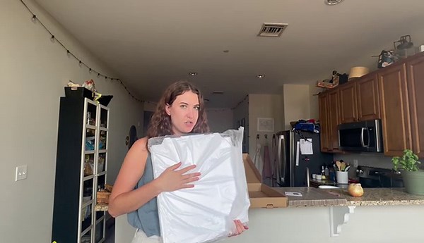 Cardboard Cat House with Scratching Pad, Cat Corrugated Scratcher Box, DIY Cat Nest, Mondrian-Inspired