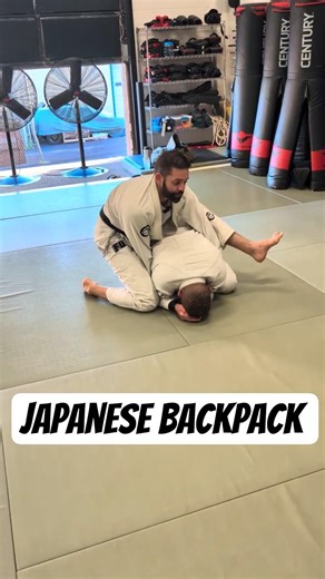 Japanese backpack from turtle #bjj #jiujitsu #grappling