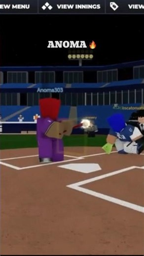 ANOMA CRUSHES ONE 💣🔥 #roblox #baseball #hcbb #fyp