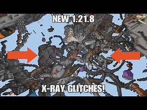MINECRAFT 1.21.8 X-RAY GLITCHES (NEW)