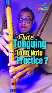 Tonguing Practice flute | Tutorial