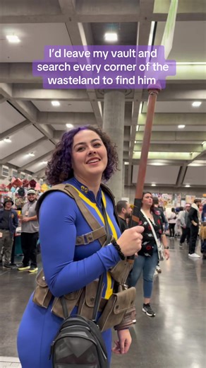 I left Vault 62 for the first time to find help to find my Dad within the Fallout world. I started the bottle cap quest where someone would listen to my tale and I’d tell them about my quest for my Dad. Thank you to everyone @sacanimeofficial who asked for a battle cap and listened to my tale. You helped me reach another 100 signatures this past weekend and were so kind and supportive of my journey. I’ll keep wandering the wasteland until I find my Dad. #cosplay #vaultdweller #vault62 #foryou #c