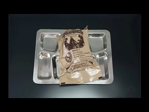 MRE Menu 7: Beef in Tomato Sauce – Worth It?