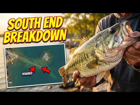 Lake Norman South End Breakdown | Rock, Roadbeds & Offshore Structure