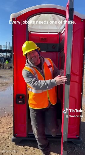 Milwaukee finally listened. The M12 Porta Potty™ — compact, powerful, and ready for the jobsite. #MilwaukeeTools #M12 #BlueCollarTok #fyp #plmbrman