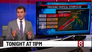 2.9K views · 19 reactions | CT getting ready for severe weather as Tropical Storm Elsa moves up the coast. Flooding, high wind, and power outages are expected. We have the latest coming up on News 8 at 11p! | WTNH News 8 | Facebook