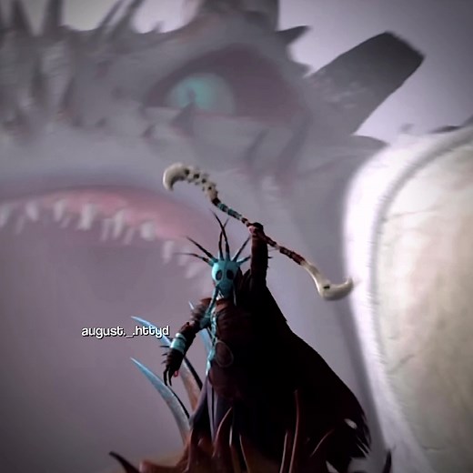 Untouchable Dragon Rider: Valka, Hiccup, and Bewilderbeast