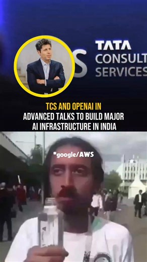 Venture Talk Show on Instagram: "Tata Consultancy Services (TCS) is reportedly negotiating with OpenAI to build substantial AI-compute infrastructure in India — including the lease of at least 500 MW from TCS’s new data-centre arm HyperVault. As part of the discussions, the partnership aims not only to host OpenAI’s models locally but also to co-develop enterprise-grade “agentic AI” solutions for sectors such as banking, retail, and manufacturing. The move could launch OpenAI’s long-rumored “Sta
