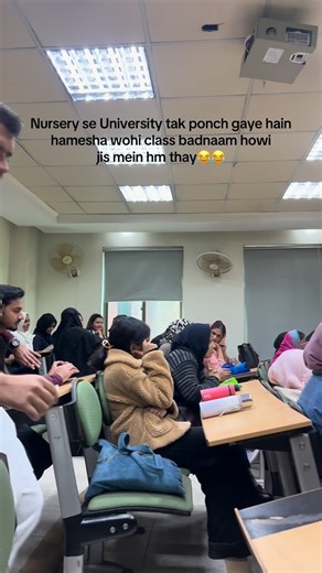 Ucp_ianz on Instagram: "University life| Class Badnaam😂😂 #viralreels #trendingreels #ucp #foryou #funny"