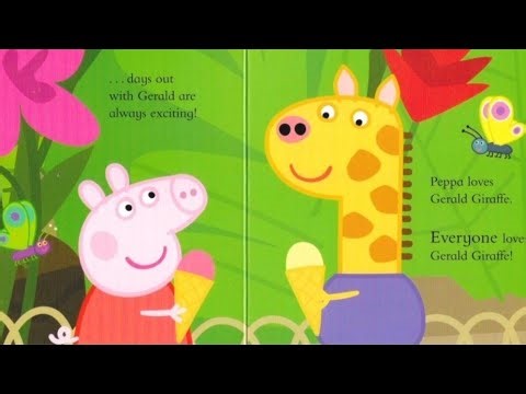 Peppa Pig Gerald Giraffe Read Aloud Book For Kids