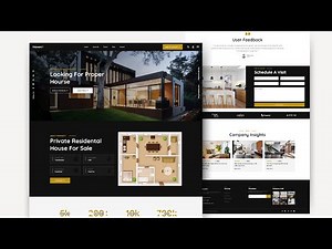 Build a Responsive Real Estate Website | HTML, CSS, and JavaScript Tutorial for Beginners