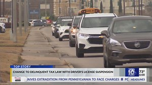 Change to delinquent law with driver’s license suspension