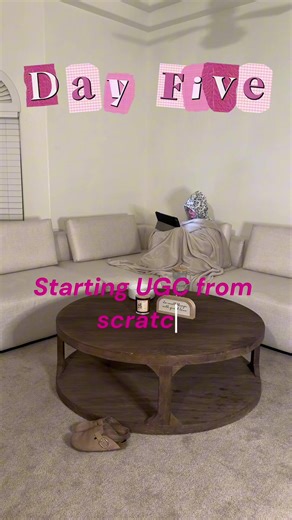 Day 5 of starting UGC from scratch! I’ve been so busy planning/scripting, recording & editing that I’ve barely had time to make a video update. $0 made today, but that’s okay because I’m focusing on getting better!💕 Good night from Vegas🌙🥰 #newugccreator #ugccommunity #ugc #ugcfromscratch #ugccontentcreator