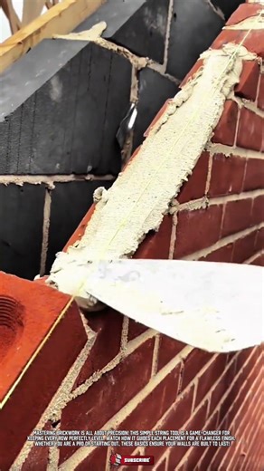 Simple Tool for Perfect Brick Wall Alignment