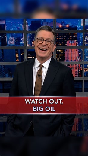 Big Oil has nothing on this previously untapped industry. #StephenColbert | The Late Show with Stephen Colbert