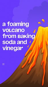 30K views · 78 reactions | ‍‍‍ Transform your kitchen into a science lab and create a safe, erupting volcano with your kids!  Using simple household items like plasticine, baking soda, food coloring, liquid soap, and acetic acid, watch your little scientists' eyes light up as they witness the exciting chemical reaction. It's a fun, educational activity that brings the wonder of geology to life, right at your fingertips! | MEL Science | Facebook