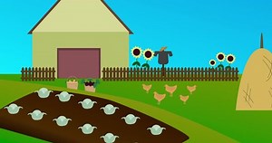 Animated Farm Animals Tractor Stock Footage Video (100% Royalty-free) 1098733843 | Shutterstock