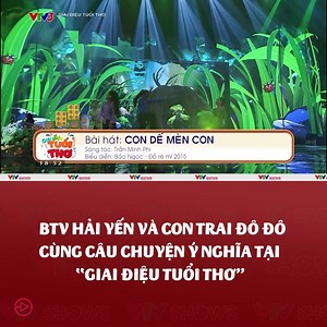 11K views · 92 reactions | BTV Hải Yến và con trai Đô Đô cùng câu chuyện ý nghĩa về chú dế mèn trong chương trình "Giai điệu tuổi thơ". | VTV SHOWS | Facebook