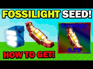 HOW TO GET FOSSILIGHT SEED in Grow a Garden ROBLOX