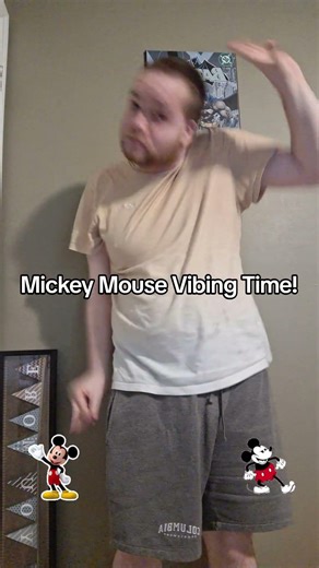 Mickey mouse vibing time