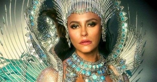 Paolla Oliveira mostra samba de verdade com fantasia minúscula; veja