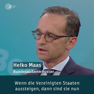 So belastet waren die Beziehungen zwischen den USA und Europa lange nicht mehr. Bundesaußenminister Maas (SPD) will, dass die EU und Iran das Atomabkommen retten - dann eben ohne die USA. berlin direkt in der Mediathek: ly.zdf.de/OWK/ | ZDF heute