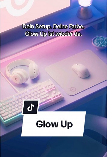Glow Up Produkte für ein komplettes Gaming-Setup