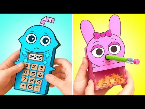 I Spent One Day In Sprunki Cardboard School! *DIY Playground With Incredibox Sprunki*