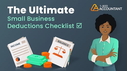 Small Business Tax Deductions Checklist | 1-800Accountant