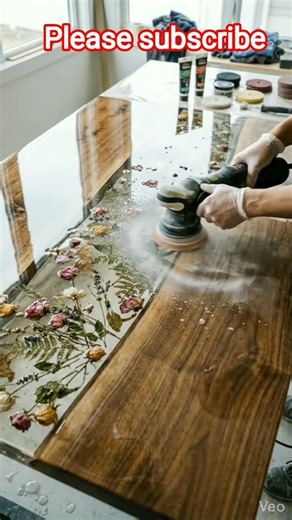 epoxy resin wood beautiful table #1million #islamicstoriesinurduandhindi #wood #islamicvideo