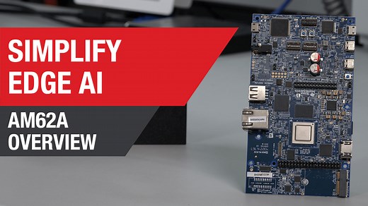 Texas instruments AM62A vision processor w/ RGB-IR overview - edge AI | Video | TI.com