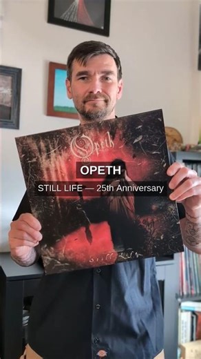 OPETH - Still Life 🎵 25th Anniversary 2LP, Red & Black Splatter