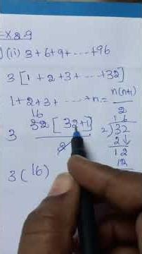 10th maths exercise 2.9-1(ii) #Find the sum of the following #3+6+9+...+92 #10thmathsimportant2mark