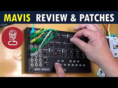 Review: MOOG's MAVIS goes west! // 18 modular and wavefolding patch ideas explored // Full tutorial