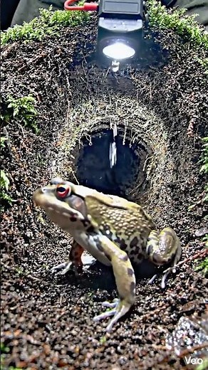 Frog POV Inside Underground Colony 🐸🔬 | Real Burrow Camera Footage