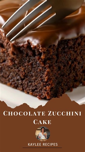 27K views · 211 reactions | Chocolate Zucchini Cake  A rich, ultra-moist chocolate cake secretly packed with veggies! This sneaky-sweet dessert is perfect for using up summer zucchini and is so indulgent, no one will know it's made with vegetables! Ingredients  2 medium zucchini, grated and strained (about 2 cups packed) 4 large eggs ...... Full Recipe in Coʍmеոτ  | Kaylee Recipes | Facebook