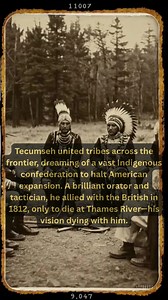 Tecumseh was a Shawnee warrior and visionary leader who sought to unite Native American tribes against American expansion in the early 1800s. Born around 1768 in present-day Ohio, he recognized that individual tribes could not withstand the relentless westward push of white settlers. He traveled extensively throughout the frontier, forging a confederation that stretched from the Great Lakes to the Gulf of Mexico, preaching that the land belonged collectively to all Native peoples and could not b
