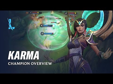 Karma Champion Overview | Gameplay - League of Legends: Wild Rift
