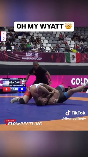 Wyatt Hendrickson ends his Pan-Am title run with a BANG 🇺🇸🥇 | pan am tv show