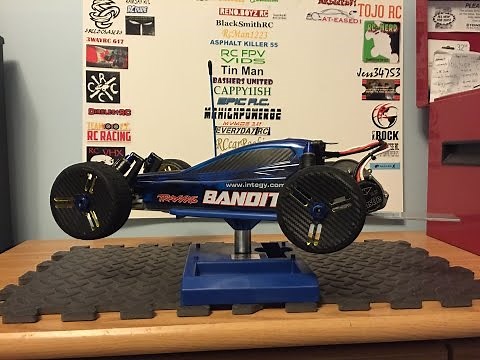 Custom Traxxas Bandit 70+MPH Build Complete !!