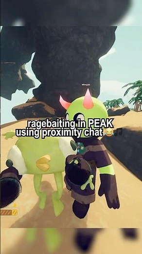 Peak is THE FUNNIEST GAME EVER! 🤣 #shorts #peak #gaming