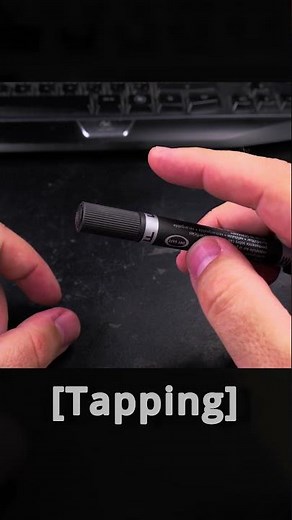 SOS Morse Code Tapping Objects 3