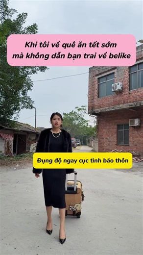 Khi tôi về quê ăn tết sớm mà không dẫn bạn trai về belike | cao gót nữ đế đỏ