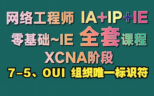 6-5、OUI 组织唯一标识符