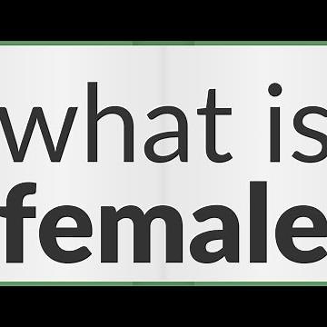 Female | meaning of Female